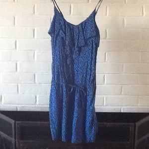 Gap Blue and black romper